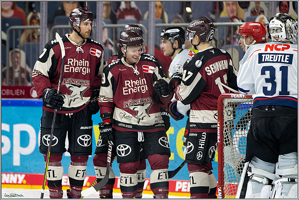 PENNY DEL;  Koelner Haie - Nuernberger Ice Tigers; Koeln, 25.03.2021